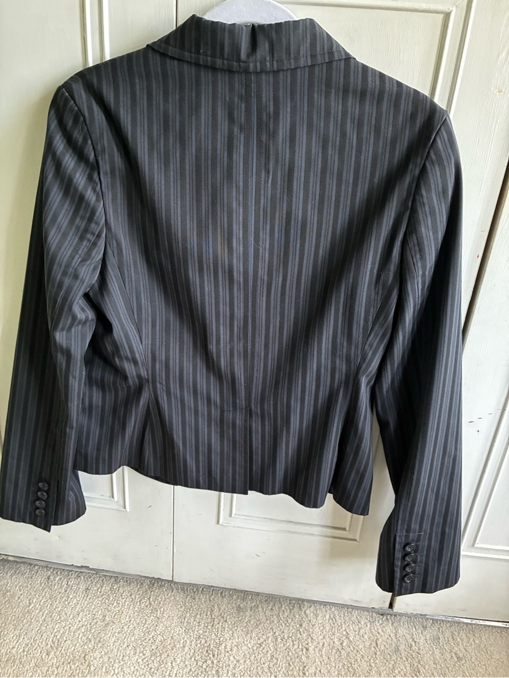 Express Black Pinstripe Women's Blazer